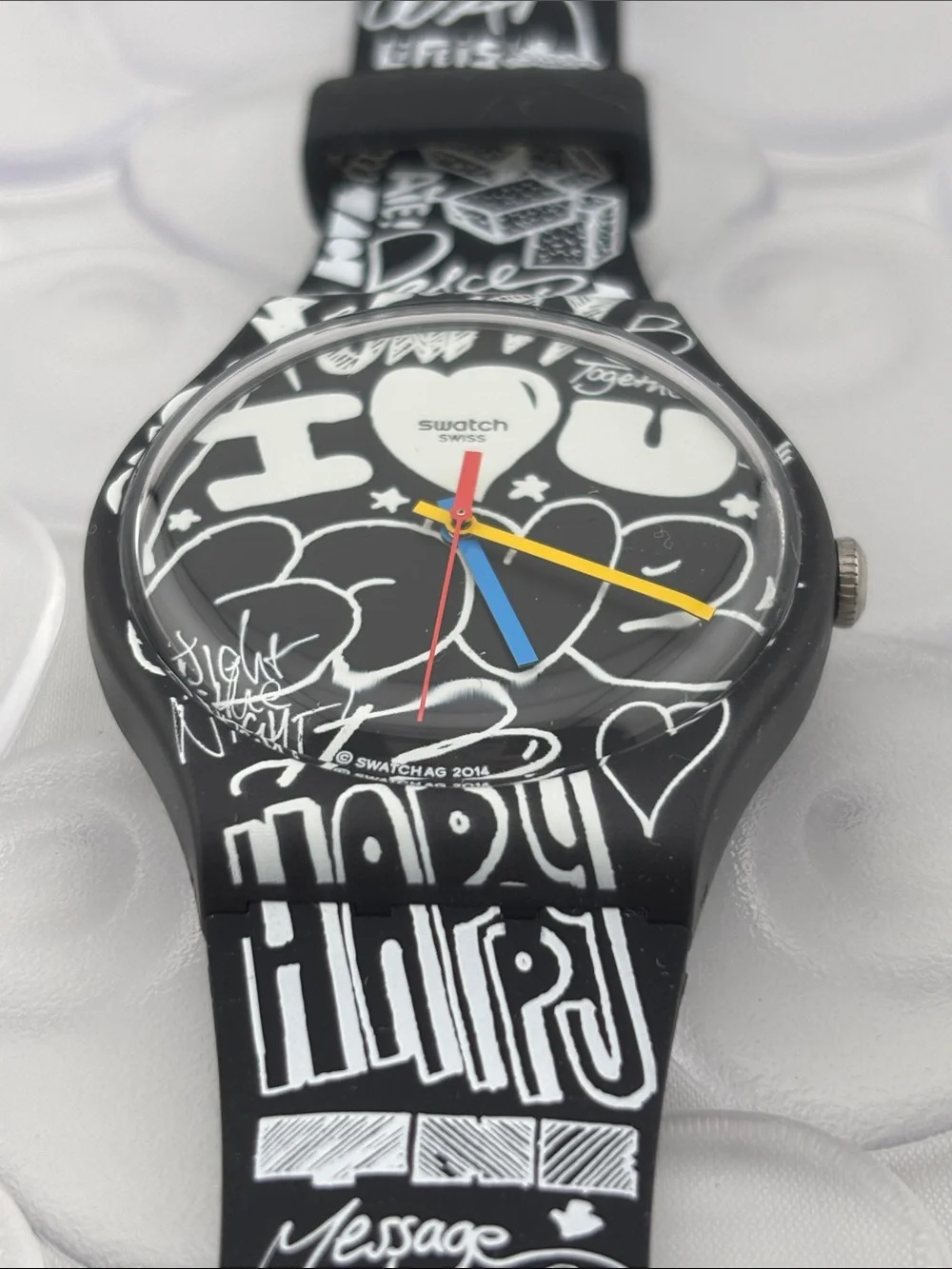 Swatch Watch - SUOB125 - LOVE WALL